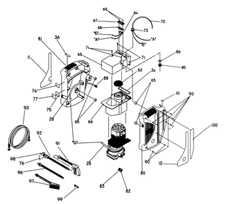 Parts (Part 2) Diagram and Parts List for 1015-0  Briggs and Stratton Pressure Washer